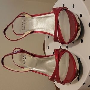 Stuart Weitzman Patent Leather Sandals